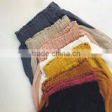 Wholesale Harem Pants Linen Fabric Boutique Kids Clothing Children Clothes thumbnail-5