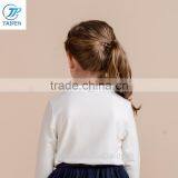 2017 Spring Girls t Shirt With Butterfly Pattern Children Clothing Long Sleeve Pullover Cotton t Shirt thumbnail-4