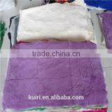 Rabbit Fur Plate, Dyed Chinchilla Color/Rabbit Fur Blank for Shoes,toy,collar and Trim thumbnail-4