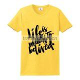 Muscle Fit Oversize Screen Printing 95 Cotton /5 Elastane T-shirt thumbnail-6