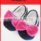 Cotton Crochet Winter Baby Shoes thumbnail-1
