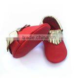 Wholesale New Products for 2015 Soft Sole Genuine Leather Baby Shoes With Different Colors Moccasin Baby Shoes thumbnail-3