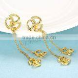 New 2016 Latest Gold Earring Designs Simple Gold Earring Designs for Women Gold Earring thumbnail-2