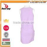 Comfort Wearing Sleeveless Summer Baby Girl Dress With Waist Strap thumbnail-3