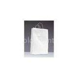 High Quality White 157-300 Gsm Art Paper Carrier Bags 01 for Packing Grocery thumbnail-1