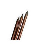 Flat  And Pointed Copper Coated Ground Rod with Length 900mm - 6000mm