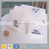 16S Plain-yarn White Dobby Border Hotel Towel Set
