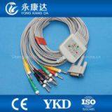 Philips Electrocardiogram 10-Lead EKG Cables AHA/IEC Banana 4.0 Ends CE Proved thumbnail-1