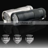 Mini Aluminum 12leds Torch flashlight supplier & manufactory