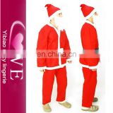 Life Size Santa Claus Costume Christmas Father Costume For Men