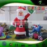 Inflatable Santa Claus Home Party Decor Artificial Father Christmas Wholesale Costume Hyundai Santa fe