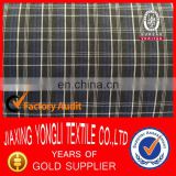 polyester plaid fabric for jacket linings