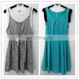 second hand used clothing and shoes Casual Dresses woman clothes