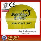 2015 Cute Design Fashion Silicone Swim Cap