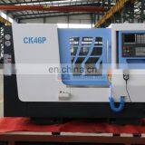 CK46P Educational Gang Tool Slant Bed CNC Lathe Machine thumbnail-2