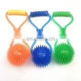 Pet Toy Interactive Spiked Elastic Drawstring Ball Molar Dog Toys Tpr thumbnail-1