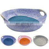 Fancy Funny Heated Indoor Round Pet Dog Cat Scratcher Bed thumbnail-2