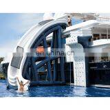 Factory Wholesale Yacht Inflatable Water Yacht Waterslide Water Slide for Yacht Sale
