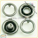 Gun Metal Color Fashion Snap Button