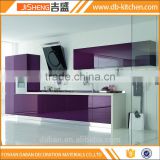 Latest modern style lacquer wooden kitchen cabinet
