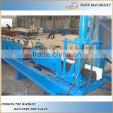 Rain Water Steel Pipe Making Machine/Roofing Used Gutter Downpout Pipe Making Machine