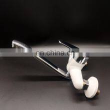 Plastic Steel White Shower Faucet Mixer thumbnail-4