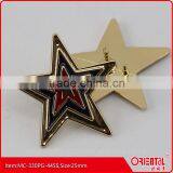 Star Type Military Custom Brooch For Men's thumbnail-1