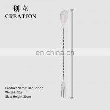 Factory Direct Bar Spoon Fork Beer Brewing Mini Salad Bar Spoons Tools Multifunction Bar Tool thumbnail-3