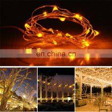 10M 100 Leds Battery Waterproof IP44 Led Christmas Tree Decoration Outdoor Christmas String Light Led Fairy String Light thumbnail-3