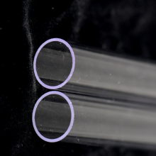 Transparent Ozone Free Quartz Tube Quartz Glass Tubes for Germicidal Lamp thumbnail-4
