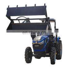 Farm Front Loader 90hp 4WD Four-wheel Agricultural Multifunctional Big Farm Cab Cabin Tractor for Sale thumbnail-2