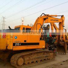 Low Price Hyundai Robex 215 Crawler Excavator on Sale thumbnail-1