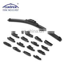 CLWIPER CL907 Wholesale Soft Multifunctional Auto Windscreen Car Wiper Blade Manufacturer With 16 Adapters thumbnail-3