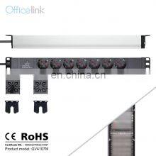 Рейка PDU с защитой от перенапряжений и немецкими розетками