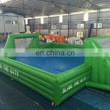Outdoor Sport Playground Games Inflatable Soap Soccer Field Football Court For Sale thumbnail-4