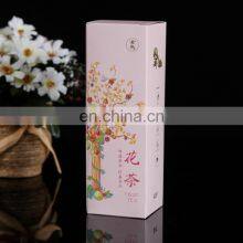 Free Samples China Supplier Small Boxes Packaging Folded Custom Printed LOGO Oil Paper White Paper Card Box Packaging thumbnail-4