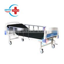 HC-M007 High Quality ABS Single-crank Manual Nursing Care Bed Hospital Bed thumbnail-3