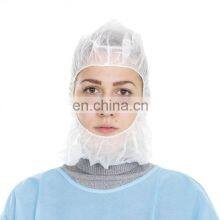 Factory Supply Disposable Face Hood Cover pp Non-woven Disposable Space Caps Used in Hospital Food Industry thumbnail-4