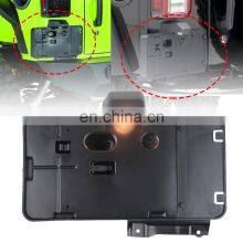 Rear License Plate Holder Bracket American Type With Lights for Jeep Wrangler JK 2007-2017 4x4 Offroad Accessories thumbnail-3