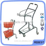 Unique Features shopping small push cart