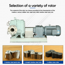 QinPing QP120S Stainless Steel Lobe Pump Servo Motor Transport High Viscosity Fluid Medium thumbnail-4