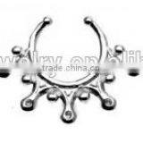 Squid Tentacles 316L Surgical Steel Septum Clicker Nose Piercing Body Jewelry thumbnail-1