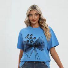 100% Cotton Anti-Shrink, Sustainable, Quick Dry, Anti-wrinkle, Breathable for T Shirt thumbnail-5