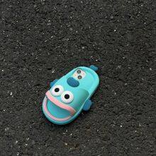 Cartoon 3D Cute Sanrios Hangyodon Slippers Stereoscopic Phone Case for IPhone 15 14 13 12 11 Pro Max Soft Silicone Back Cover thumbnail-3