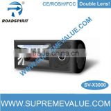Vehicle driving recorder with 2 camera