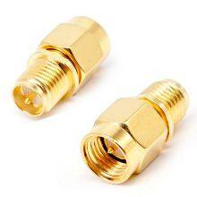 Male to Male SMA-JK RF Coaxial Straight Adapter Connector for Communication thumbnail-2