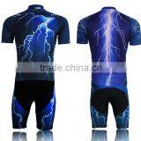 Lightning Design 3XL Plus Size Bicycle Bike Cycling Jersey Sets for Men thumbnail-2