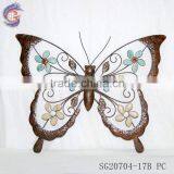 Home Interior Decorating Metal Wall Hanging Butterfly thumbnail-4