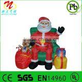 Christmas Decoration Inflatable Sitting Santa