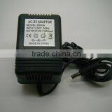 Factroy Direct Linear AC to DC 9v 500ma Power Supply Positive Outside Negative Inside